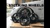 OEM Mercedes custom steering wheel Thick flat top & bottom Alcantara