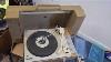 General Electric Wildcat Vintage Ge Turntable Portable Record Player Radio Works